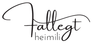 Fallegt heimili